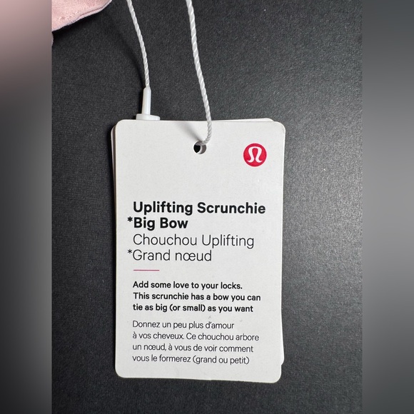2 for 25 Item, Lululemon Uplifting Scrunchie *Big Bow - Picture 5 of 6